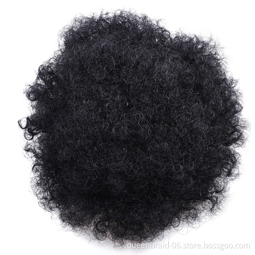 Synthetic Curly Puff Drawstring Ponytail Faux Buns Short Kinky Curly Hair Ponytail Hair Extension Updo Wrap